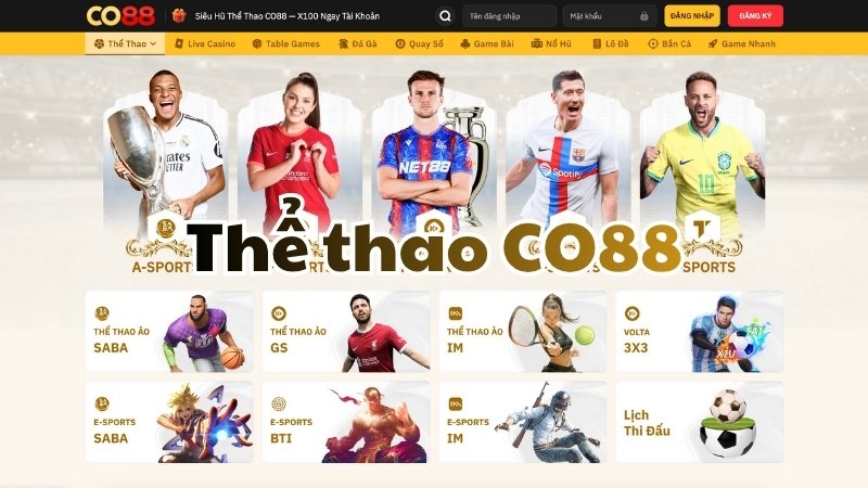 Đôi nét về thể thao CO88