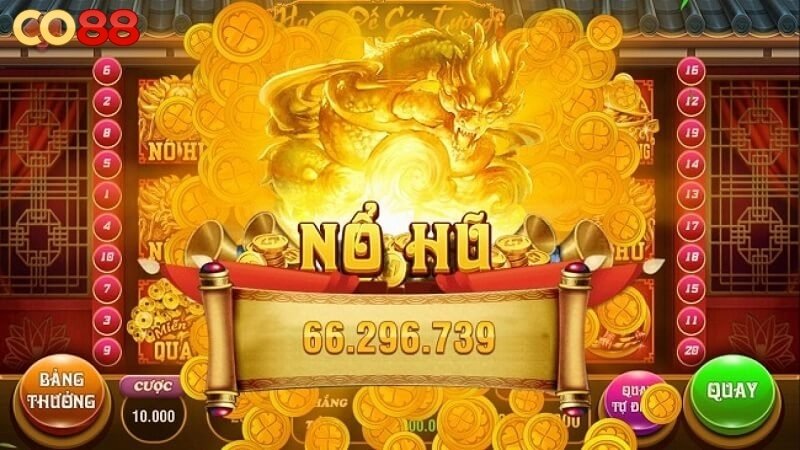 Chinh phục game nổ hũ CO88